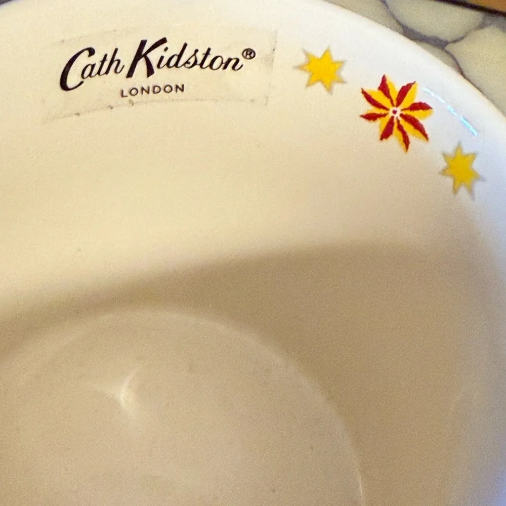 Cath Kidston NWT Qty of 2 Whimsical Animal Patterned Mugs with Pink Handles - Picture 8 of 10